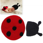 Ladybug Baby Infant Costume Photo Photography Prop Beanie Animal Hat  0-65183