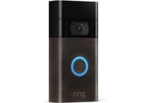 Ring Video Doorbell | 2nd Gen | 1080p Wireless Doorbell | Venetian Bronze