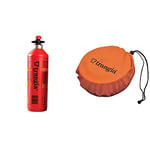 Trangia Fuel Bottle with Safety Valve, 0.5 L & Series Stove Bags, Size 25 - Orange