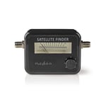 Satellit-signalstyrka Meter | 950-2400 MHz | Ingångskänslighet: 83 dB | Utnivå: 102 dBuV | Svart