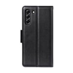 hanman mill for samsung galaxy s21fe 5g leather phone case wallet phone cover