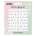 Le Mini Macaron Mini Nail Stickers Electric Bouquet