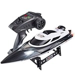 LXT PANDA Remote Control Boat, Rc Boat for Pools and Lakes, Low Battery & Range Signal, Auto Flip Recovery, Fastest Rc Racing Pool Boat Speed Boat Remote Control Toy Gifts for Kids or Adults.