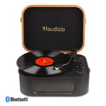 Retro Vinyl Record Player, Built-in Speakers, Audio Technica Cartridge Bluetooth