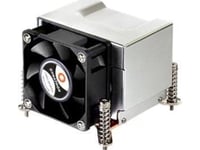 Dynatron K21 Intel Cpu-Kylare 2U Lga115x-1200 Koppar Aluminiumlameller Med Heatpipe Aktiv Med Pwm Och Upp Till 125W Tdp (A 2726)