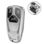 Fodral för Audi-nyckel, speciellt mjukt TPU-nyckelfodral