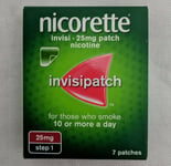 NICORETTE INVISI 25mg Patch - 7 X Step 1 Patches