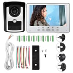 7inch TFT Wire Visual Doorbell Intercom Video Door Bell Security GHB