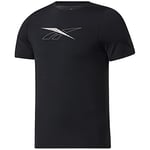Reebok Men's Workout Ready Activchill T-Shirt, Black, S