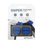 Gioteck STG PS5 – Thumb Grips PS5 – Silicone Caps/Caps for Joysticks Playstation 5 – Non-Slip – Aiming Aid – PS5 Controller Protection – Blue