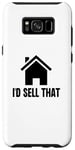 Coque pour Galaxy S8+ Je vendrais cet agent immobilier, une maison et un logement