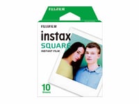 Fujifilm Instax SQUARE (10kpl), valkoinen reunus - Instax Square filmi