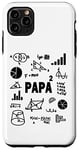Coque pour iPhone 11 Pro Max Papà al Quadrato Papà Due Volte Secondo Potere Padre