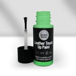 LIGHT GREEN Leather Touch Up Paint 15ml for bags, shoes, furniture, cars, belts
