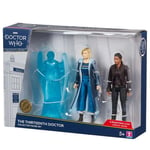 Doctor Who The Thirteenth 13th Doctor Weeping Angel Limited Collector Figure Set