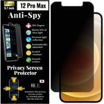 Agrado Compatible with iPhone12 Pro Max [4way 360゜ Anti-Spy] Privacy Screen Protector Film [Blocks 53% of Blue Light] Smooth touch, Anti-glare