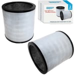 2-Pack HQRP Filter for Dyson Pure Cool Link Tower TP02 TP03 &pure Cool TP01 AM11