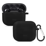 kwmobile Silicone Case Compatible with Anker Soundcore Liberty Air 2 - Case Protective Cover for Headphones - Black