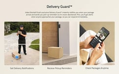 eufy 2K Security Video Doorbell Wireless Camera Motion Detection Delivery Guard