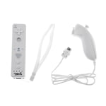 Duo Pack Nunchuk + Télécommande Pour Wii /Wii U - Blanc