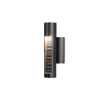 Konstsmide Outdoor Wall Light Mains Powered/Udine Down/LED High Power 1 x 12 W Lamp/Clear Acrylic/Aluminium/IP44/Outside Light Anthracite
