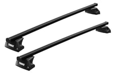 Thule SquareBar EVO BMW 5 serie 5-dr Touring 2010-2017 integrerad reling / flush rails - Takräcke / Lasthållare