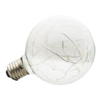 LED Edison Lamp 3 W 1 pc G95 Globe Vintage Light Bulb Fairy Lights Lamp (E27, 220 V) Ideal for Nostalgia and Antique Lighting Beautify Your Home, Shop, Restaurant etc. Warm White 2700 K