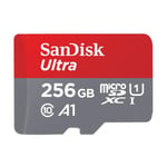 SanDisk Sandisk Ultra 256gb Microsdxc Minneskort Grå