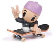 Tech Deck - Pack De 1 Sk8 Crew - 1 Finger Skate + Figurine Amovible À Clipser sur La Planche pour Rider - Mini Skate Doigt - Jouet Enfant - Jeu Enfant 5 Ans Et + - Modèle Aléatoire
