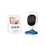 Babyphone vidéo Badabulle 0,05 W 250 m Blanc