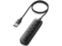 USB HUB Ugreen Adapter 4in1 UGREEN CM416 USB Hub till 4x USB 1m (svart)
