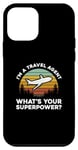 Coque pour iPhone 12 mini Je suis une agence de voyages. Quel est ton super pouvoir ?