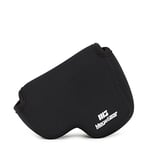MegaGear MG724 ''Ultra Light'' Neoprene Camera Case Bag with Carabiner for Nikon COOLPIX B500 Digital Camera (Black), 14.5 cm*11.4 cm*9.2 cm