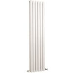 Hudson Reed Revive Gloss White Double Vertical Radiator 1500mm (H) x 354mm (W)