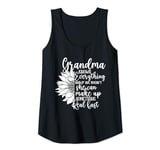 Womens Mother's Day Funny Grandma Can Make Up Something Real Fast Tank Top