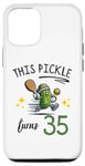 Coque pour iPhone 14 Pro Ce cornichon fête son 35e anniversaire de Pickleball