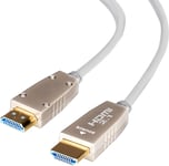 celexon UHD Optical Fibre HDMI 2.1 8K Active Cable 6m, White