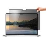 MacBook Air 13 M2/M3 (2022-2024) 4smarts Magnetisk Beskyttelsesfilm - Privacy Filter