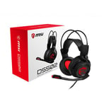MSI DS502 7.1 Virtual Surround Sound Gaming Headset &#39;Black with Ambie