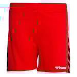 Hummel Shorts Authentic Poly - Röd/Vit Barn, storlek 152 cm