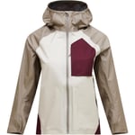 Peak Performance Womens Trail 3L Hipe Jacket (Beige (SAND FOG/AVID BEIGE) X-large)