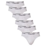 Calvin Klein Kalsonger 6P Cotton Stretch Hip Brief Vit bomull Small Herr