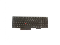 Primax - Erstatningstastatur for bærbar PC - AZERTY - Fransk - svart - FRU - for ThinkPad E580 E585 E590 E595 L580 L590 T590