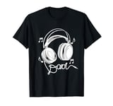 Headphone Dad BPM Addict EDM Raver Rapper Hip Hop Beat Maker T-Shirt