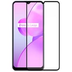 Cool Tempered Glass Screen Protector for Realme C31 / C35 (FULL 3D Black)