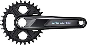 Shimano Deore FC-M6130 Deore chainset, 12-speed, 56.5 mm Super Boost chainline, 32T, 175 mm