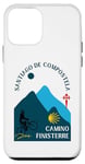 Coque pour iPhone 12 mini Camino Finisterre Vélo Femme Saint-Jacques-de-Compostelle 2024