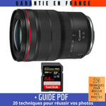Canon RF 15-35mm f/2.8L IS USM + 1 SanDisk 64GB UHS-II 300 MB/s + Guide PDF '20 TECHNIQUES POUR RÉUSSIR VOS PHOTOS