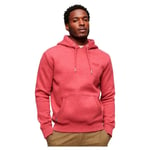 Superdry Essential Logo Hoodie Berry Red Small New With Retails Tags