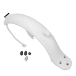 DAUERHAFT Rear Mudguard Practical E-scooter Rear,with Taillight and Hook,for X-iaom-i M365 Electric Scooter(white)